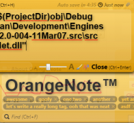 OrangeNote 